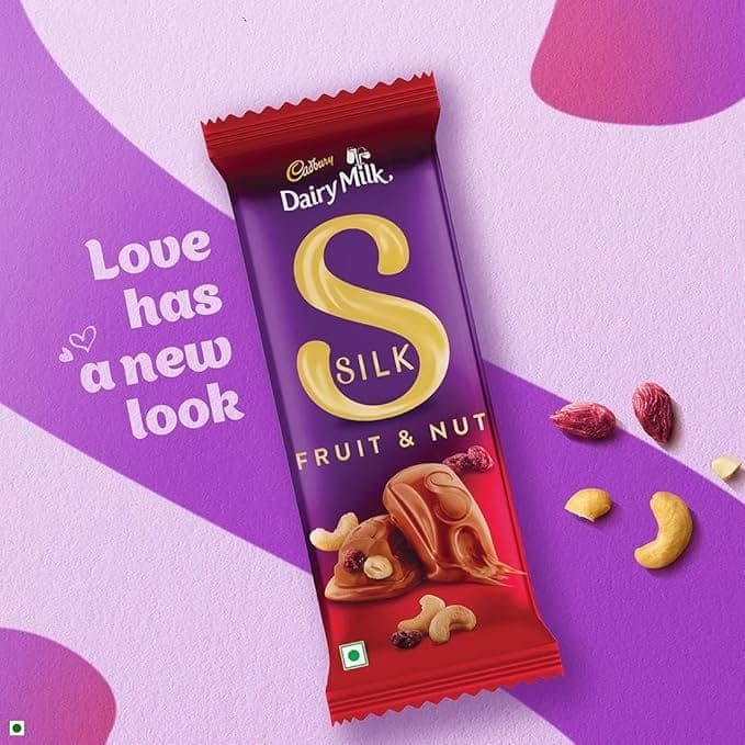 Cadbury Dairy Milk Silk Fruit & Nut Chocolate Bars, 51 g thumb 1
