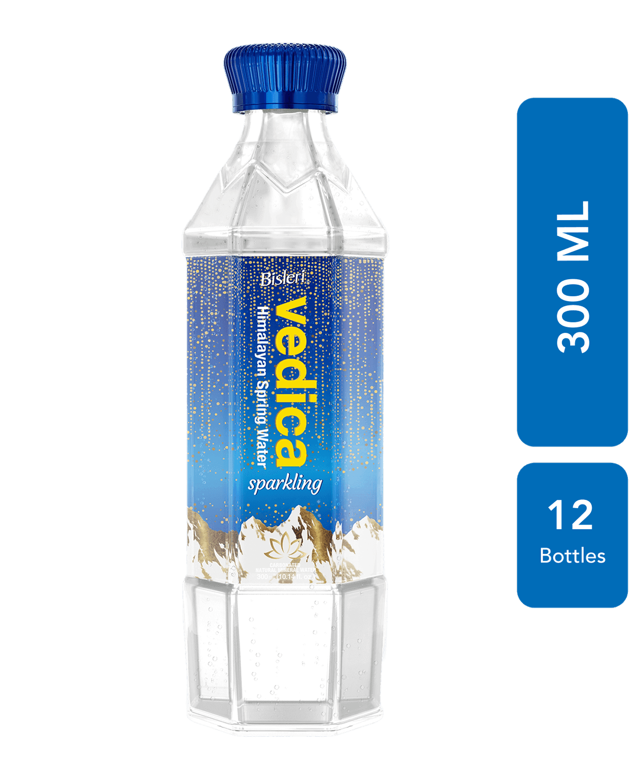 Bisleri Vedica Sparkling Glass 300 ml