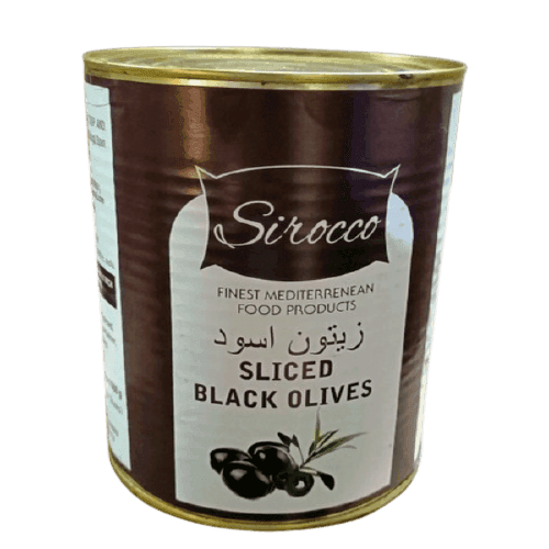 Black Olives Sliced Tin