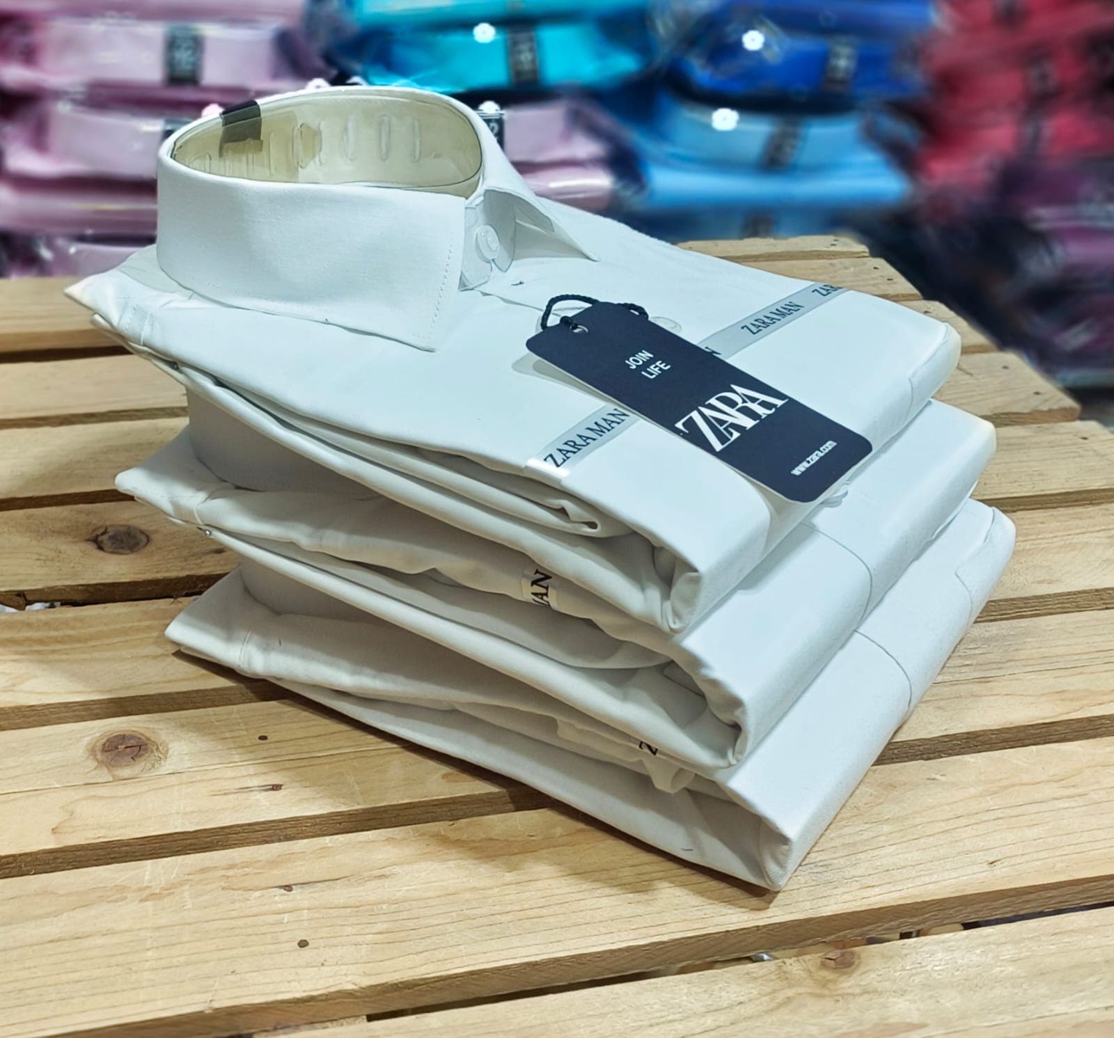 Cotton Elegance Pure White Shirt