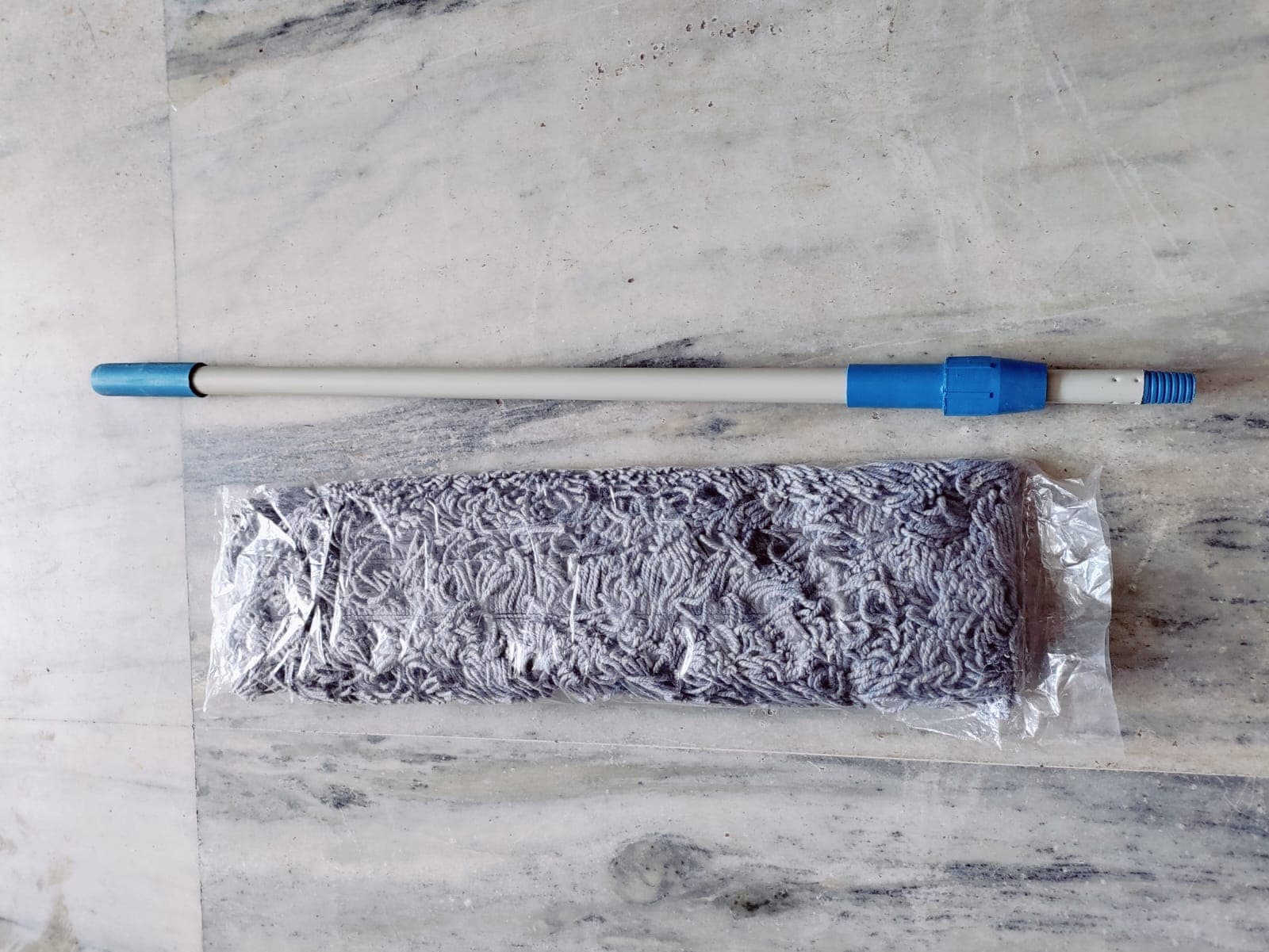 Flat Dry Mop Stick Set