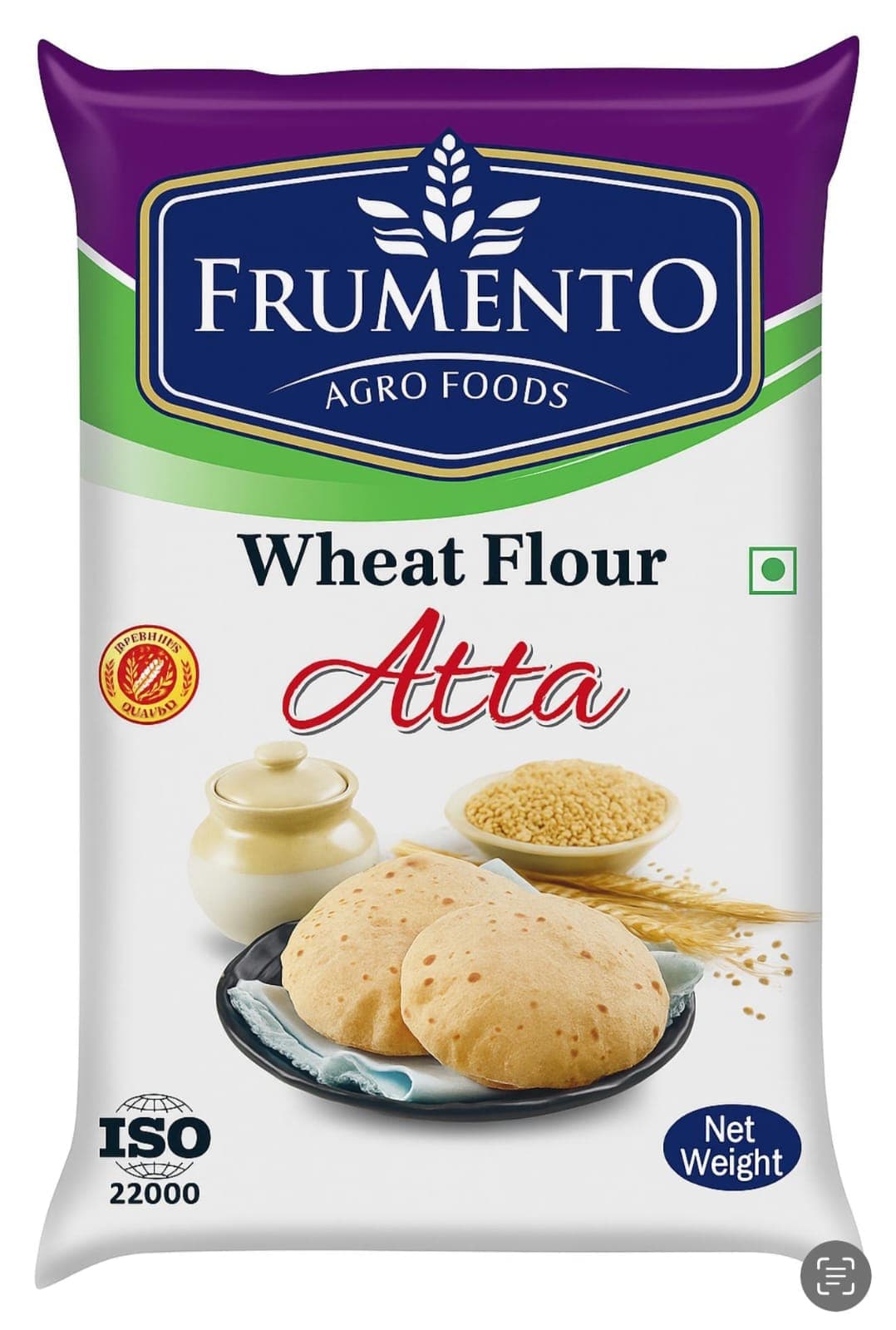 Frumento Agro Foods Whole Wheat Flour (Atta) 5kg