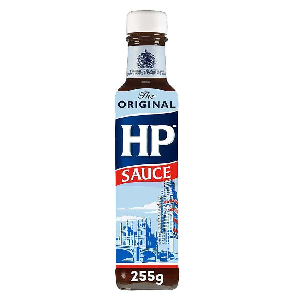Hp Sauce Glass Bottle