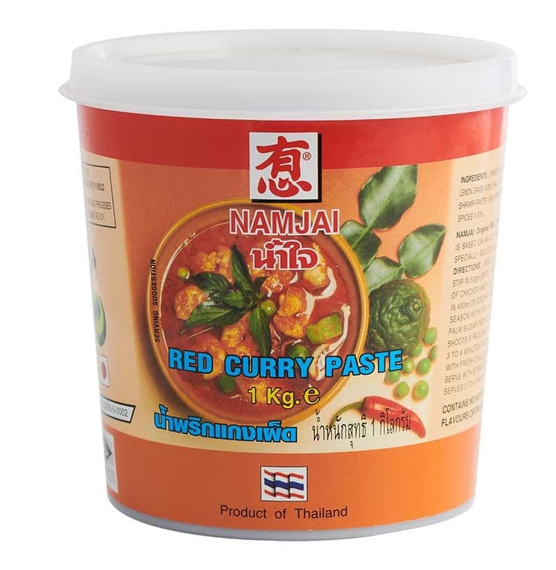 Namjai red curry paste (veg)