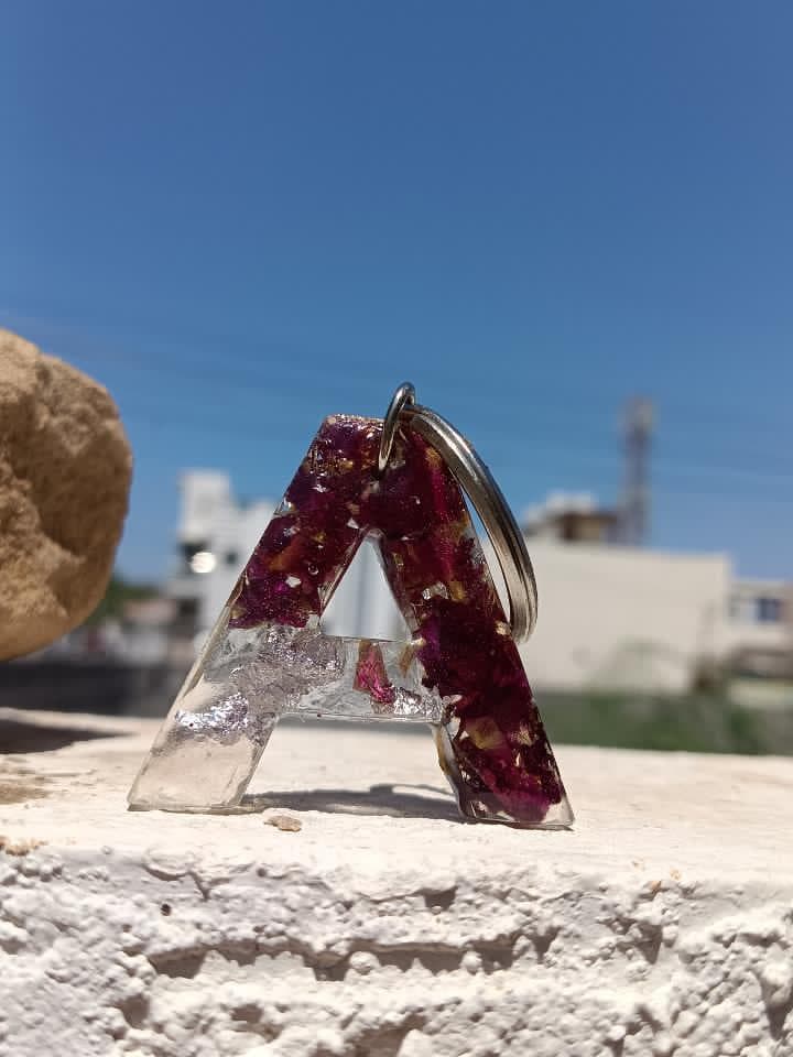 Resin keychain