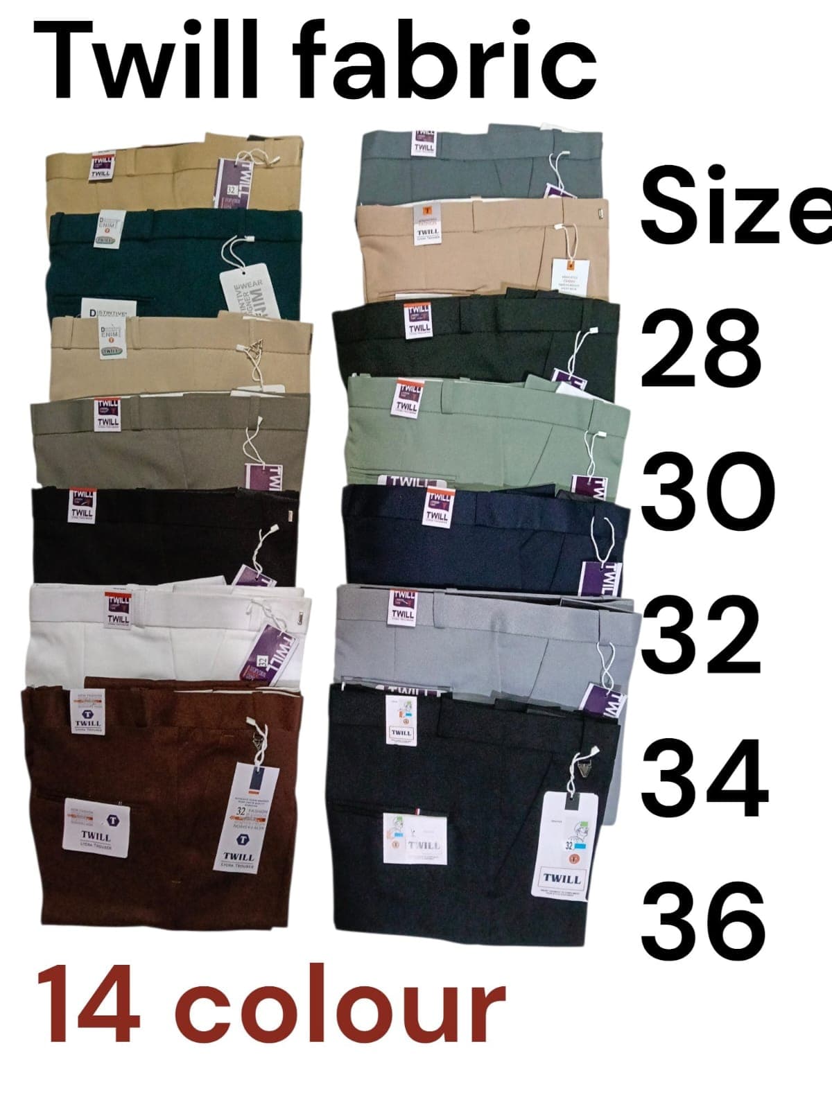 Twill Fabric Pant