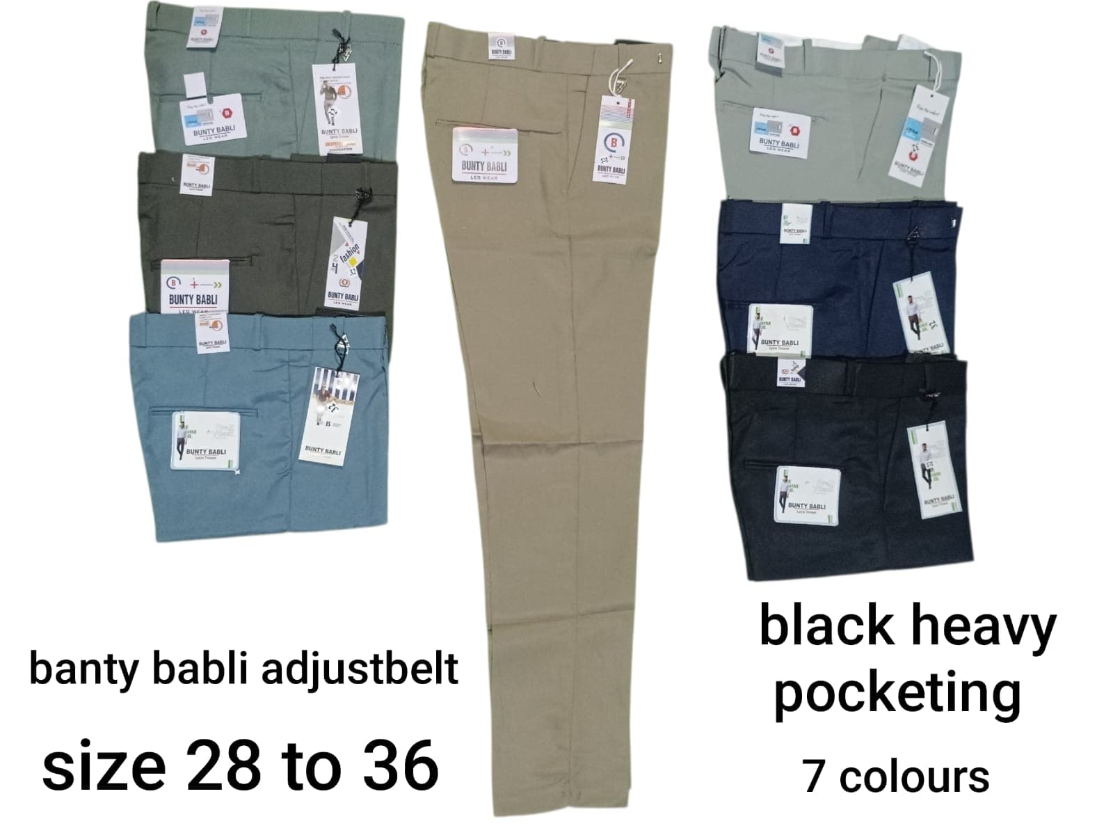 Men's Banti Babli Adjustable Trousers