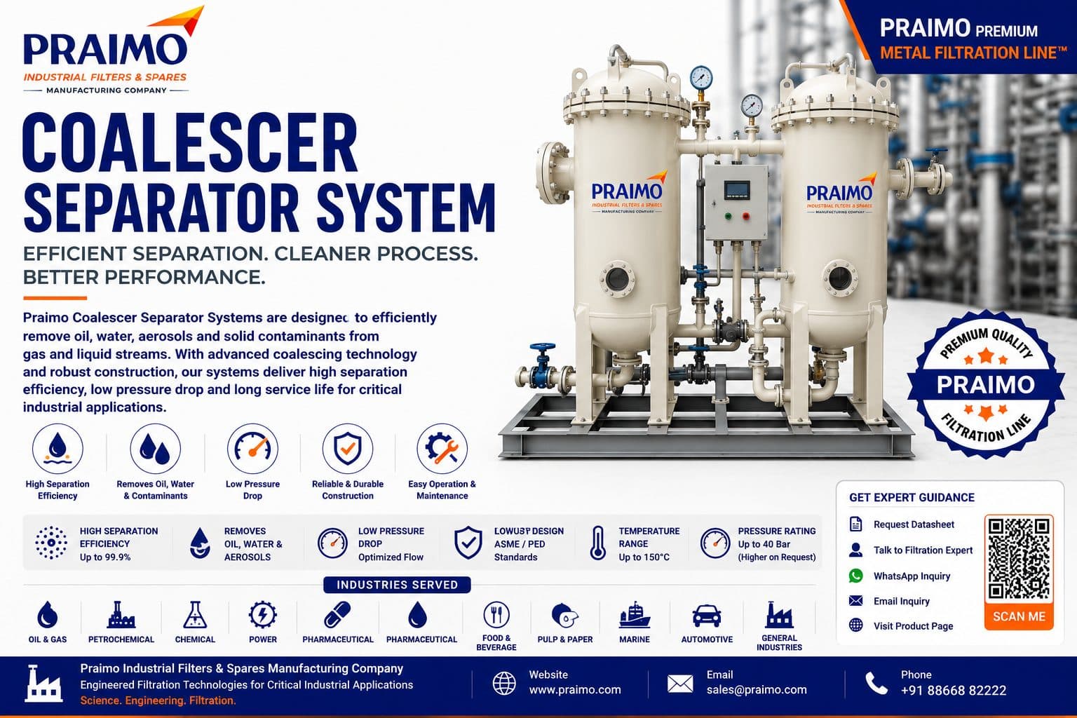 Coalescer Separator System