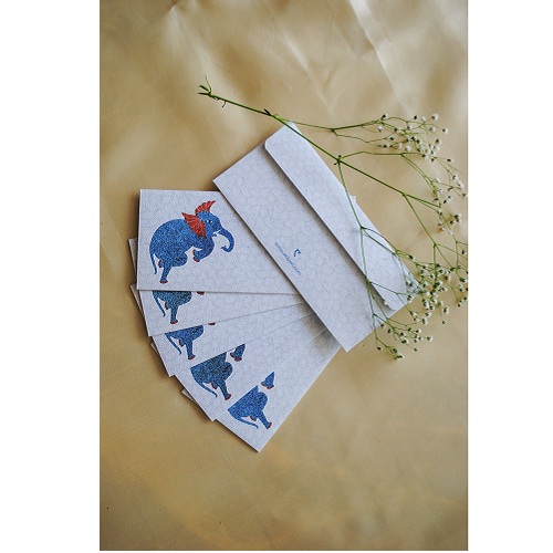 Ekibeki Gajoba - Gond envelope set of 6