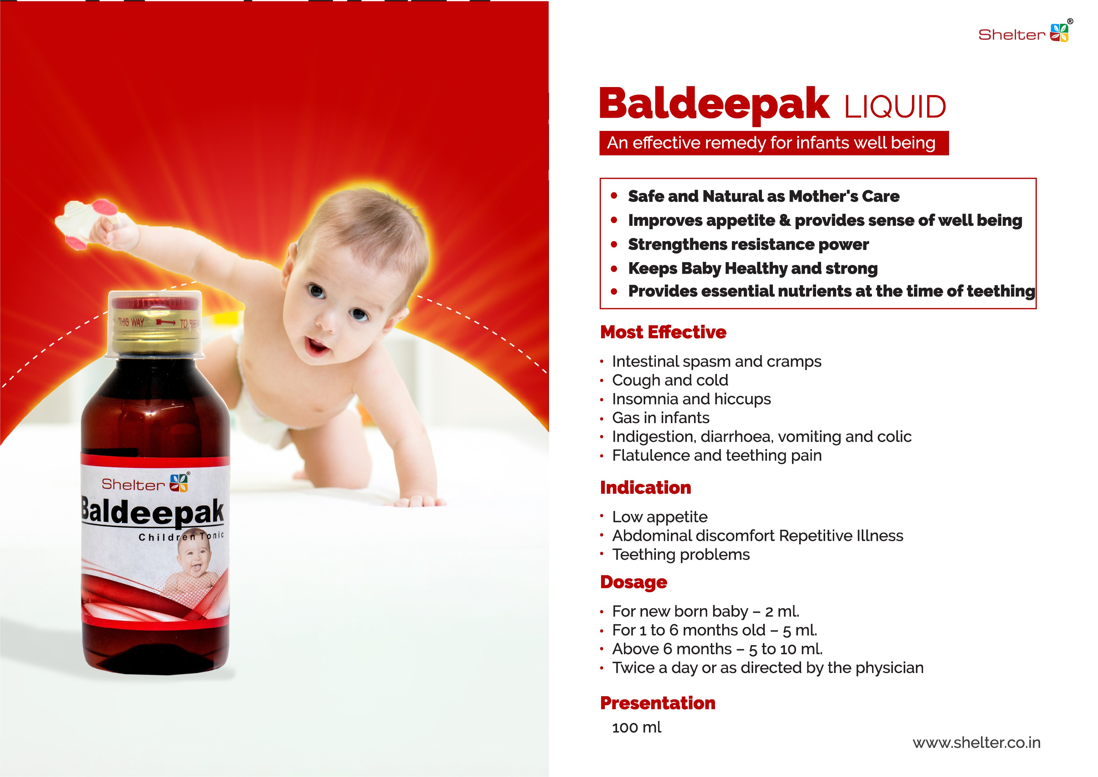 Baldeepak Children Tonic - 100 ml