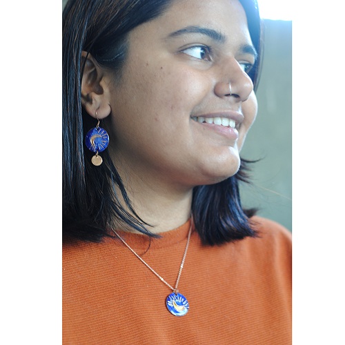 Ekibeki Chanda Pendant (Color:Blue)