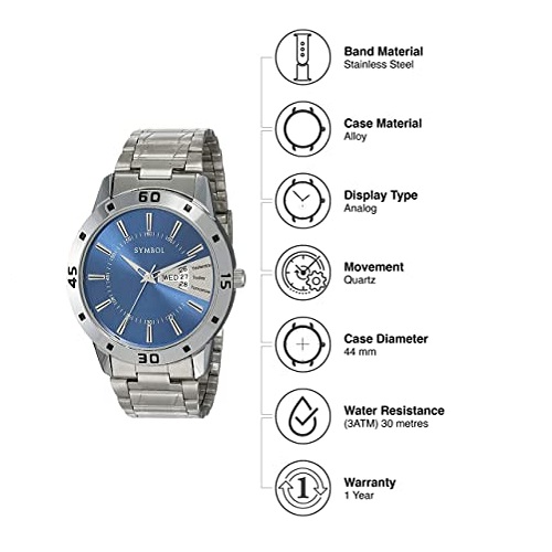 Symbol Analog Men's Watch