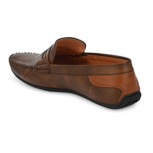 FENTACIA Men Casual Penny Loafers (Size: 12.5 UK)