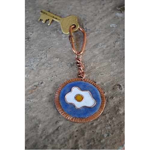 Ekibeki Ande ka Funda Keychain (Color:Blue)