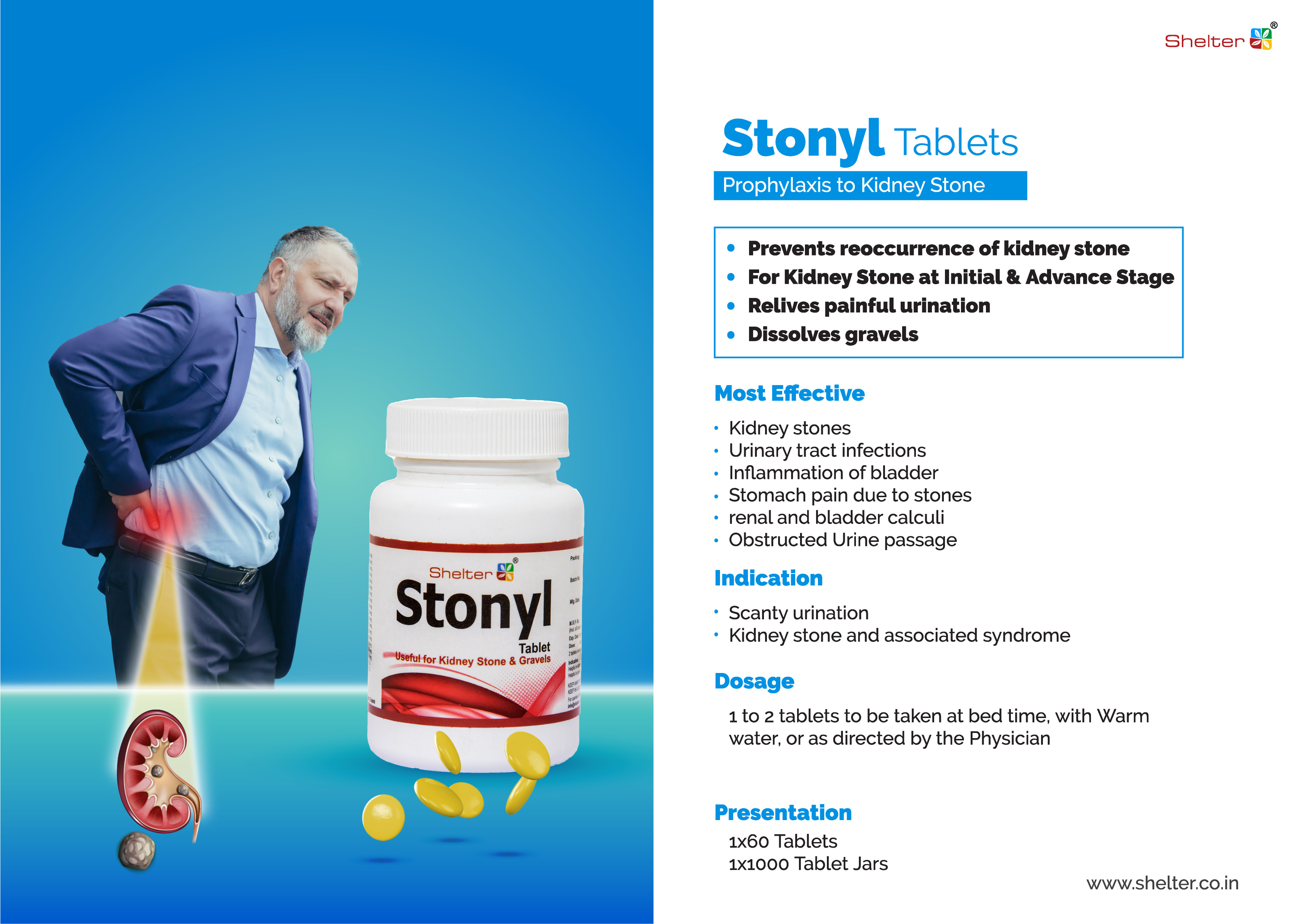 Stonyl Tablet - 60 Tablets